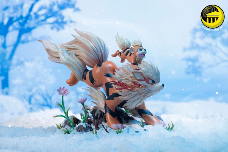 Statues/Figures MOON SHADOW STUDIO Pokemon | Moon Shadow Studio Pokemon: Arcanine Family [Sold Out]