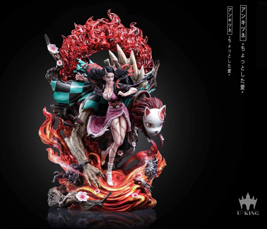 Statues/Figures U-KING STUDIO Demon Slayer | U-King Studio Demon Slayer: 2. Nezuko Kamado The Guardian [Sold Out]