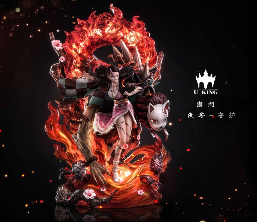 Statues/Figures U-KING STUDIO Demon Slayer | U-King Studio Demon Slayer: 2. Nezuko Kamado The Guardian [Sold Out]