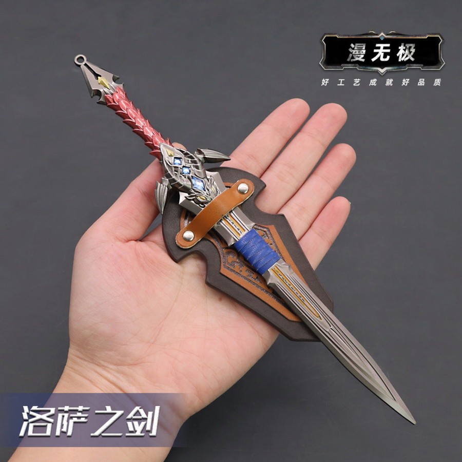 Keychains And Mini Replicas FF COLLECTIBLES | World Of Warcraft Great Royal Sword, Sword Of Lothar Keychain