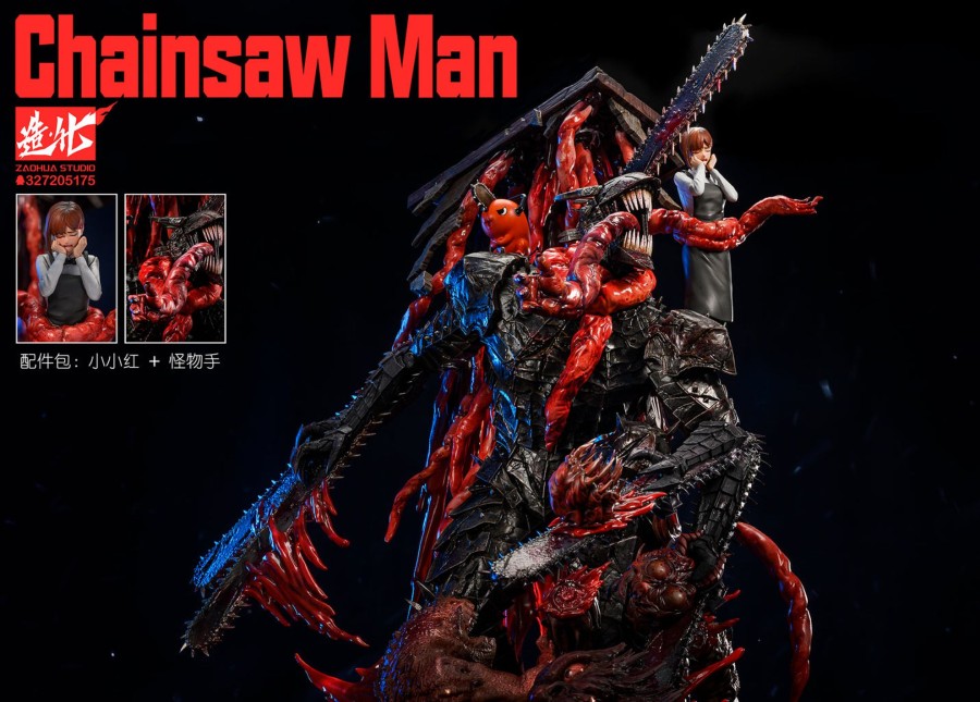 Statues/Figures ZAOHUA STUDIO Chainsaw Man | Zaohua Studio Chainsaw Man: Chainsaw Devil "The Hero Of Hell" [In St