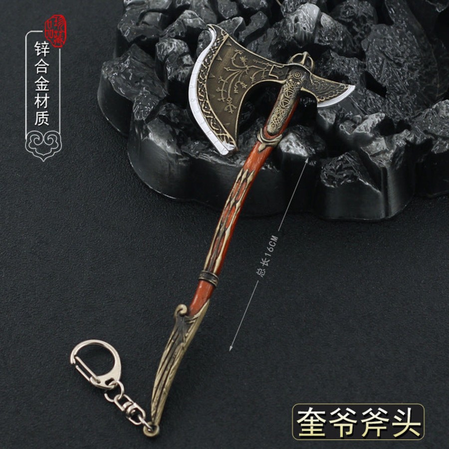 Keychains And Mini Replicas FF COLLECTIBLES | God Of War - Leviathan Axe Keychain