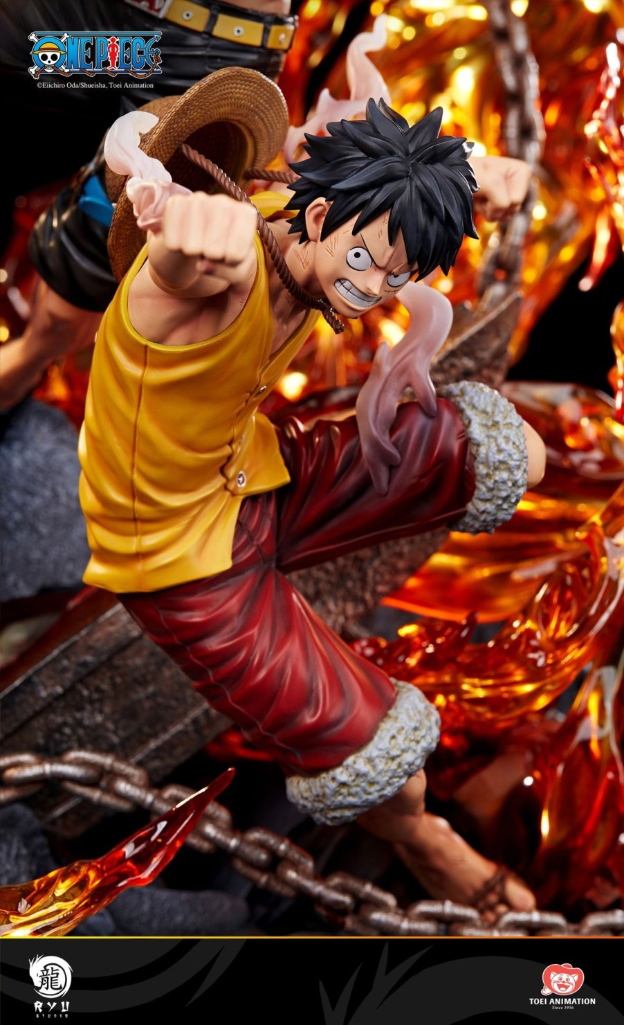 Statues/Figures RYU STUDIO One Piece | Ryu Studio One Piece: Marineford Arc Series, Luffy And Ace (Licensed