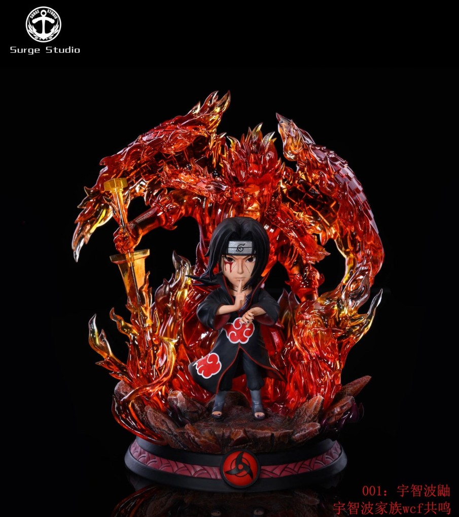 Statues/Figures SURGE STUDIO Naruto | Surge Studio Naruto: Wcf Uchiha Clan Susanoo Series 1. Itachi Uchiha