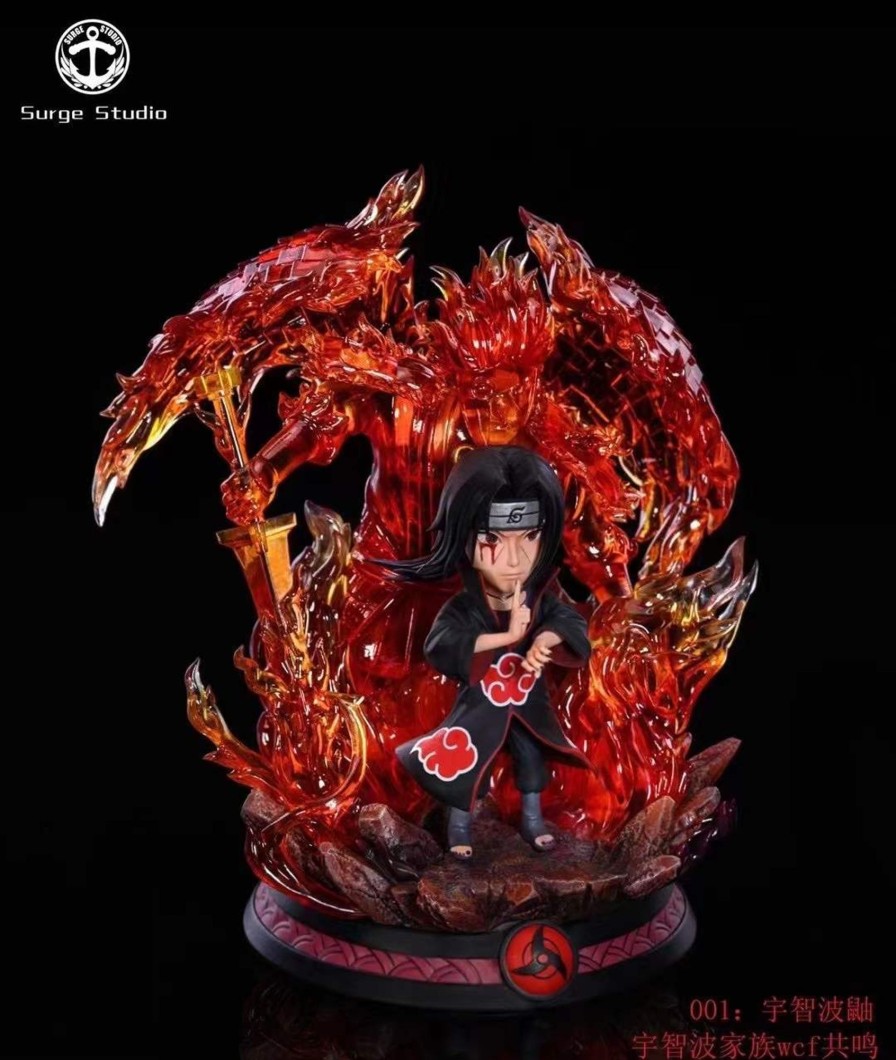 Statues/Figures SURGE STUDIO Naruto | Surge Studio Naruto: Wcf Uchiha Clan Susanoo Series 1. Itachi Uchiha