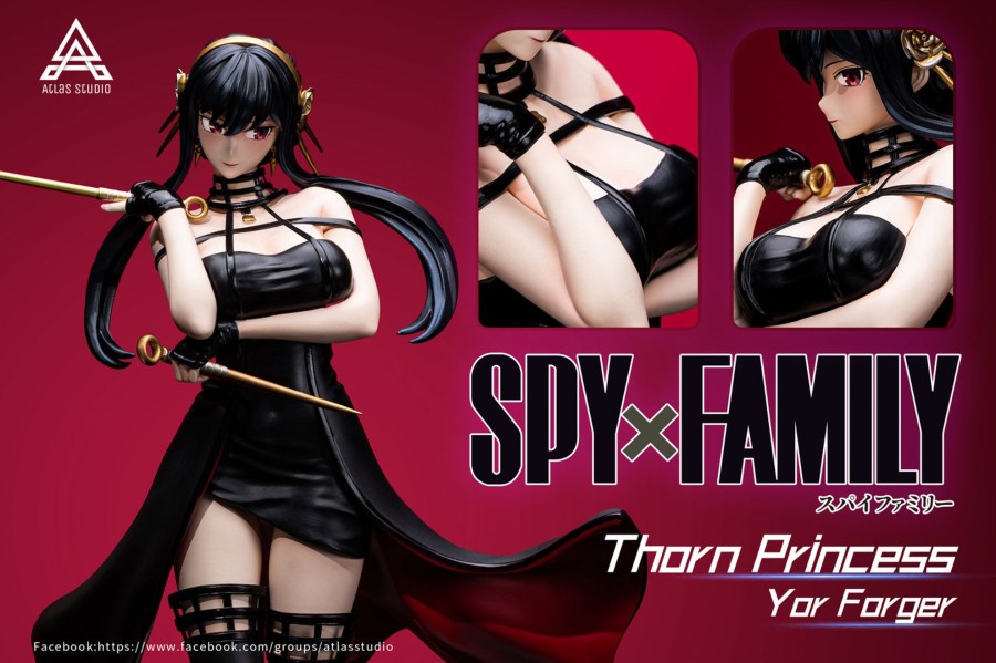 Statues/Figures ATLAS STUDIO Spy X Family | Atlas Studio Spy X Family: Yor Forger Thorn Princess 1.0 (18+) [In S