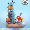 Statues/Figures KING FINGER STUDIO Pokemon | King Finger Studio Pokemon: 3 Generation Series, Water Type Starter