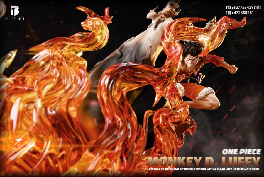 Statues/Figures BT STUDIO One Piece | Bt Studio One Piece: Red Roc Luffy [Pre-Order]