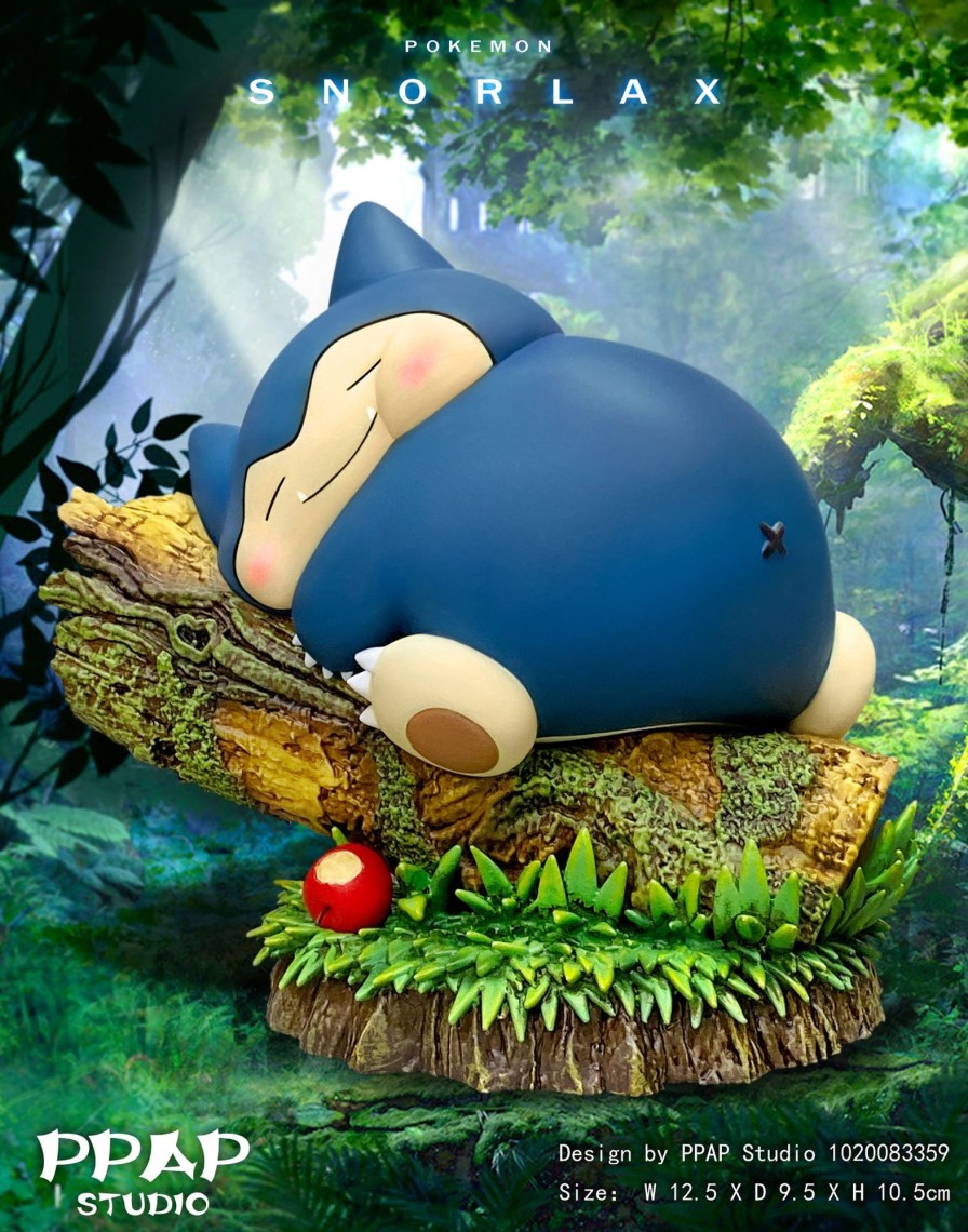 Statues/Figures PPAP STUDIO Pokemon | Ppap Studio Pokemon: Chubby Series, Snorlax [Sold Out]