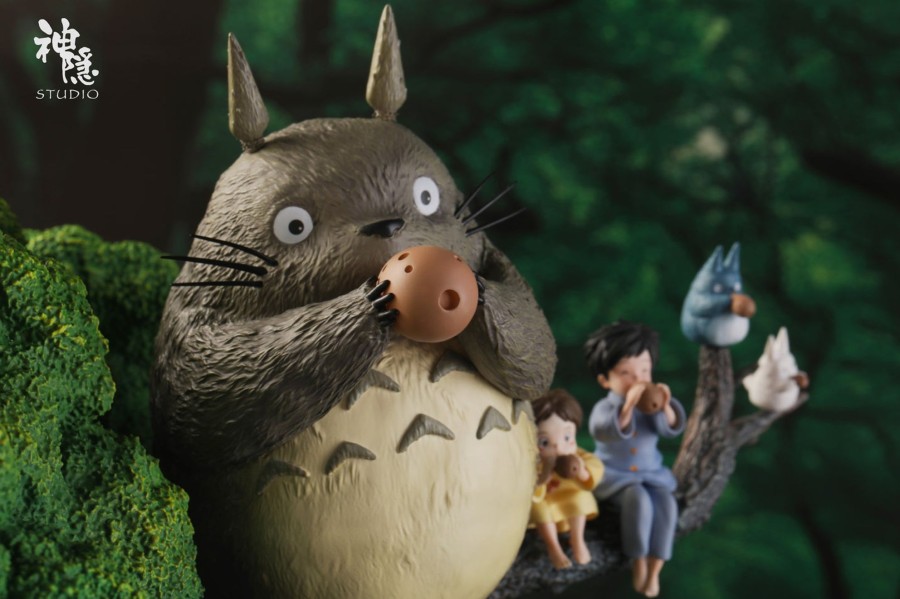 Statues/Figures SHEN YIN STUDIO Studio Ghibli | Shen Yin Studio My Neighbor Totoro: Stop-Motion Memories Series, Flu