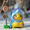 Statues/Figures DM STUDIO Pokemon | Dm Studio Pokemon: Animal Cosplay Series, Shark Cosplay Pikachu [Sol