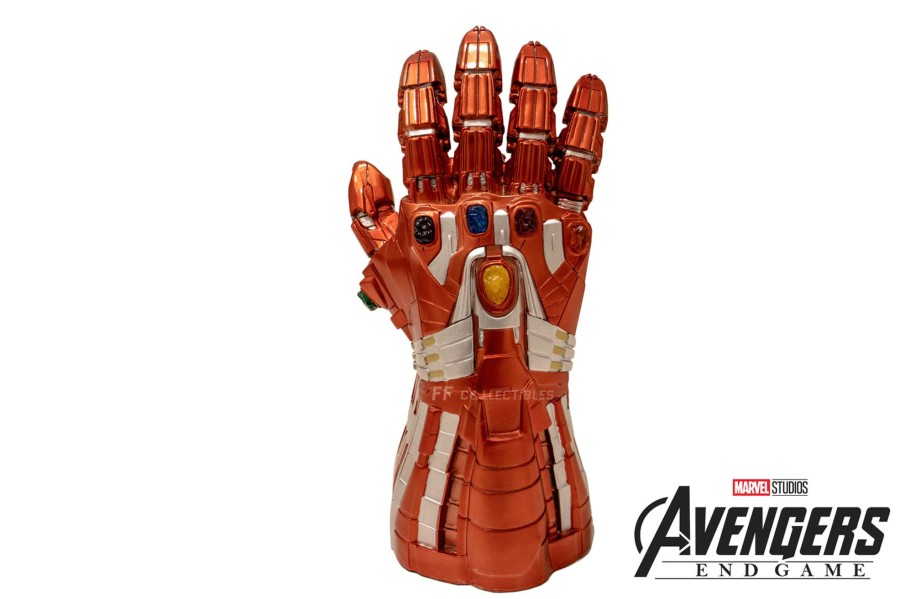 Movie Collectibles FF COLLECTIBLES | Marvel'S Avengers - Iron Man Infinity Gauntlet (1:1 Resin Replica With