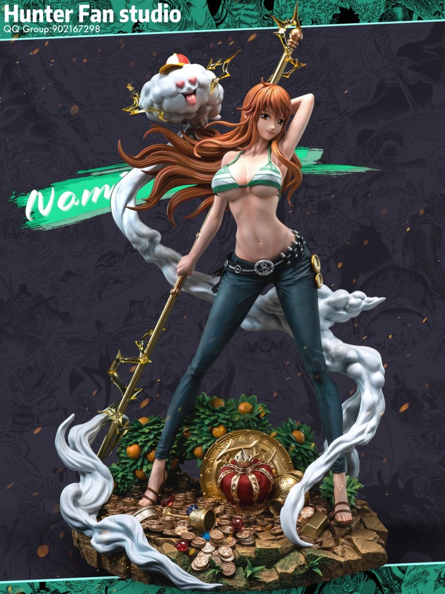 Statues/Figures HUNTER FAN STUDIO One Piece | Hunter Fan Studio One Piece: Nami (18+) [Sold Out]