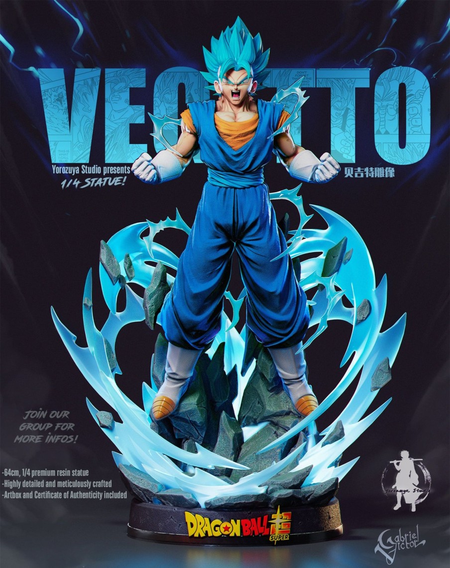 Statues/Figures YOROZUYA STUDIO Dragon Ball | Yorozuya Studio Dragon Ball Super: Vegetto [Pre-Order]