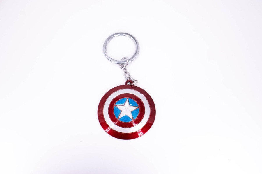 Movie Collectibles FF COLLECTIBLES | Marvel'S Avengers Captain America'S Shield Keychain