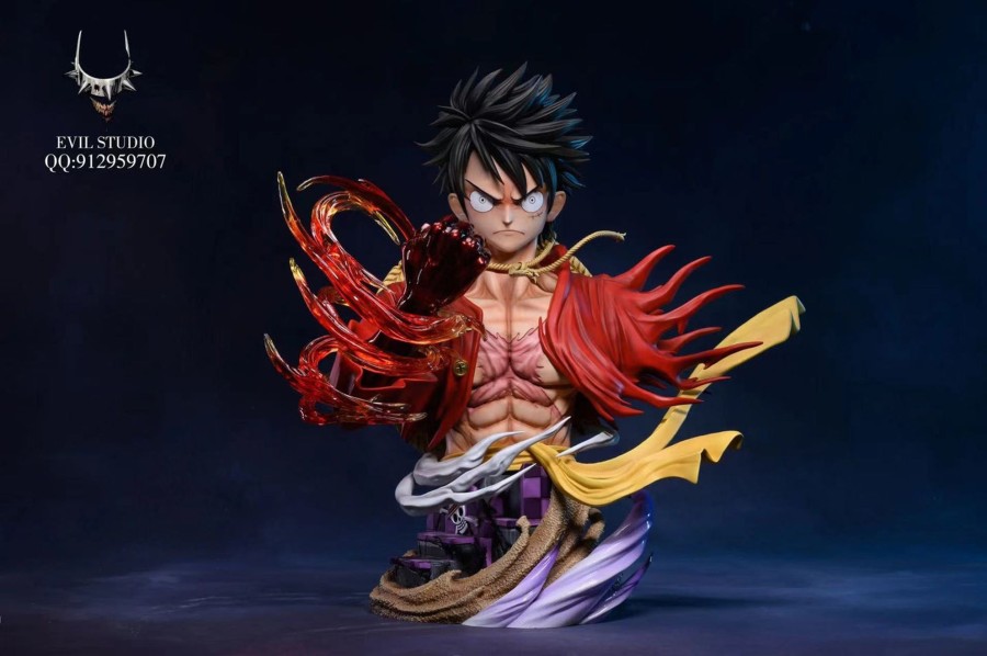 Statues/Figures EVIL STUDIO One Piece | Evil Studio One Piece: All Stars Bust Series 3. Monkey D. Luffy [In