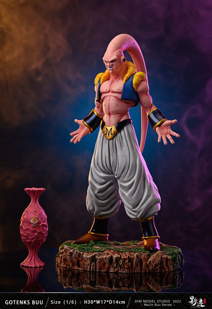 Statues/Figures DIM MODEL STUDIO Dragon Ball | Dim Model Studio Dragon Ball Z: Buu Series, Gotenks Buu [Sold Out]