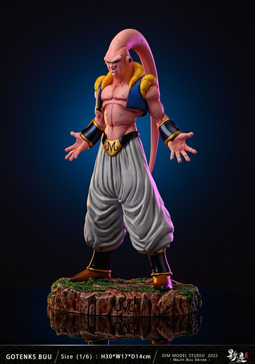 Statues/Figures DIM MODEL STUDIO Dragon Ball | Dim Model Studio Dragon Ball Z: Buu Series, Gotenks Buu [Sold Out]