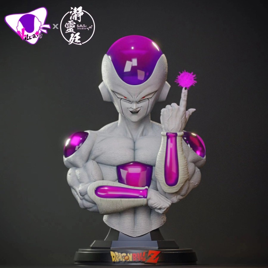 Statues/Figures VILLAIN x SERETEI STUDIO Dragon Ball | Villain X Seretei Studio Dragon Ball Z: Bust Series 1. Frieza'S Fina