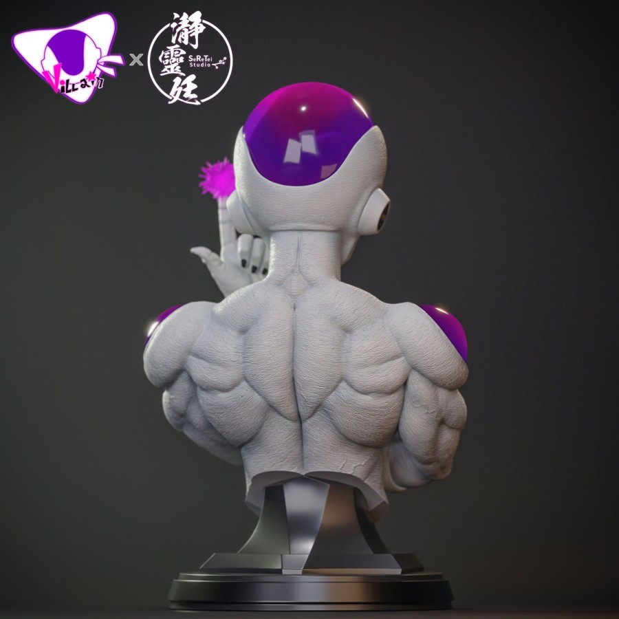 Statues/Figures VILLAIN x SERETEI STUDIO Dragon Ball | Villain X Seretei Studio Dragon Ball Z: Bust Series 1. Frieza'S Fina