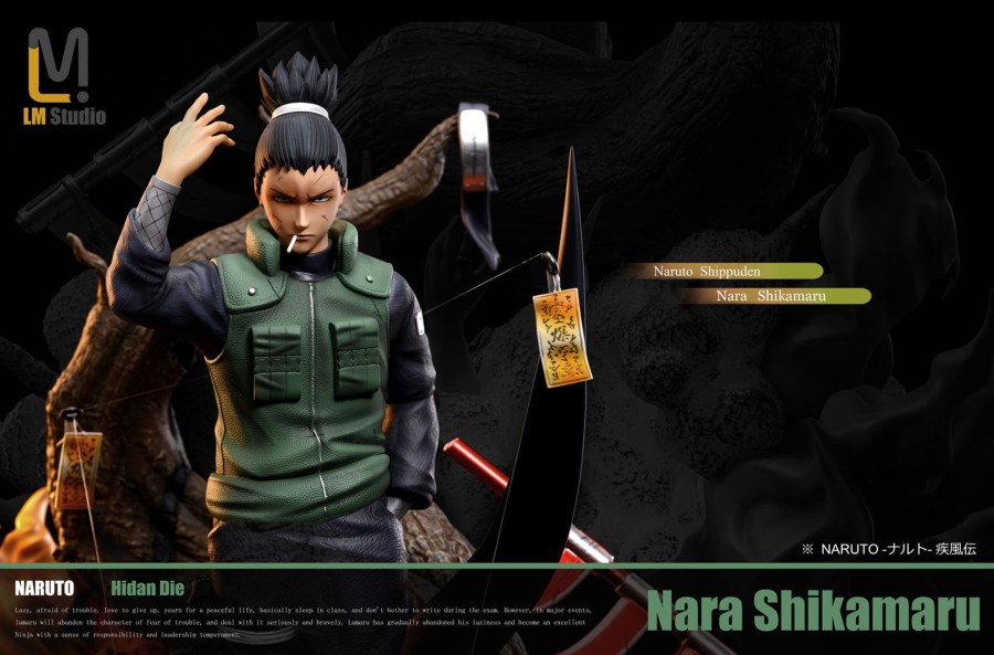 Statues/Figures LM STUDIO Naruto | Lm Studio Naruto: Konoha 12'S Shikamaru Nara [Sold Out]