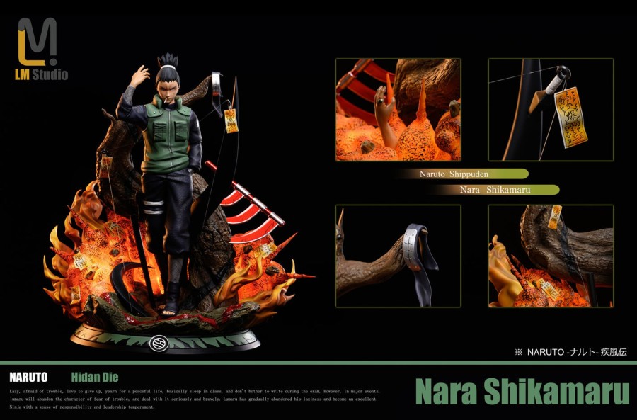 Statues/Figures LM STUDIO Naruto | Lm Studio Naruto: Konoha 12'S Shikamaru Nara [Sold Out]