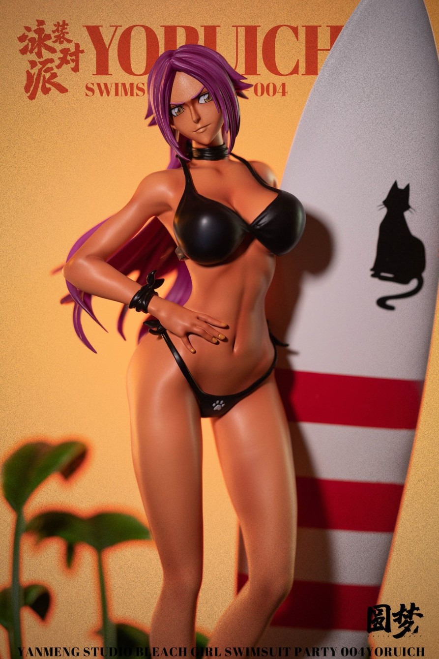 Statues/Figures YUAN MENG STUDIO Bleach | Yuan Meng Studio Bleach: Swimsuit Party Series 4. Yoruichi (18+) [So