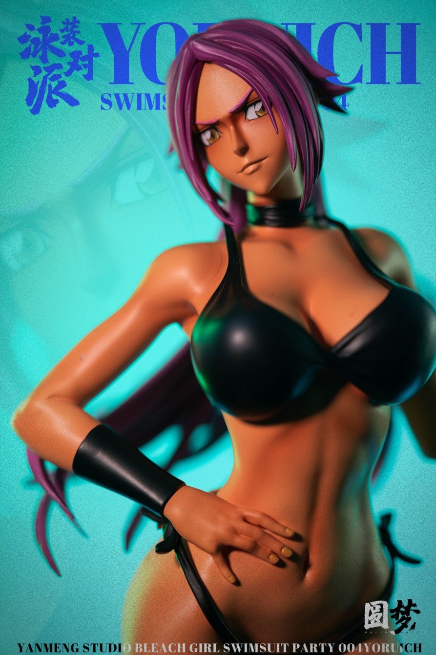 Statues/Figures YUAN MENG STUDIO Bleach | Yuan Meng Studio Bleach: Swimsuit Party Series 4. Yoruichi (18+) [So