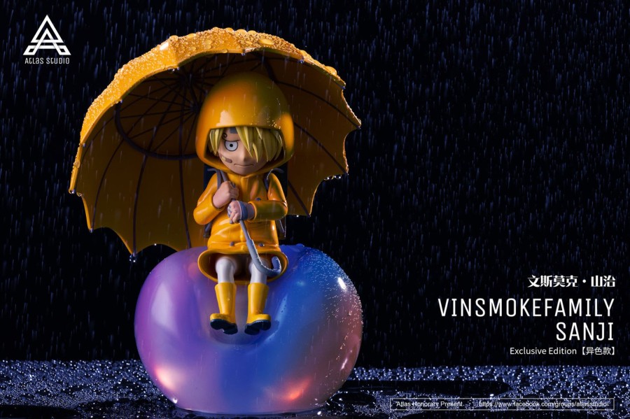 Statues/Figures ATLAS STUDIO One Piece | Atlas Studio One Piece: Raincoat Sanji [In Stock]