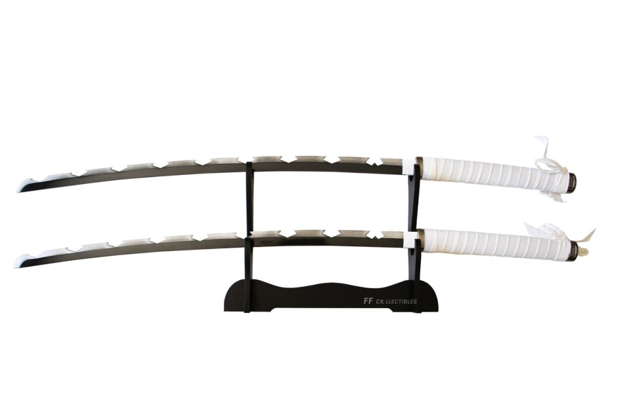 Anime Swords FF COLLECTIBLES | Demon Slayer - Inosuke Hashibira'S Nichirin Swords Set Of 2 (With Free