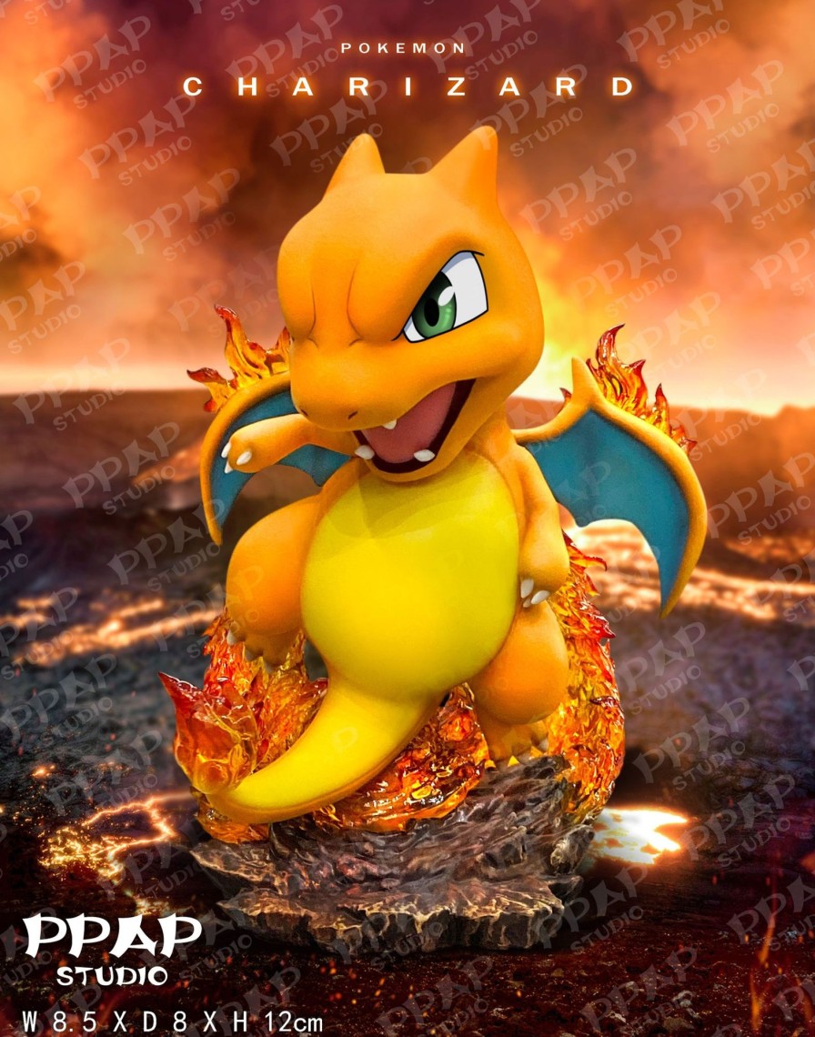 Statues/Figures PPAP STUDIO Pokemon | Ppap Studio Pokemon: Chubby Series, Charizard [Sold Out]