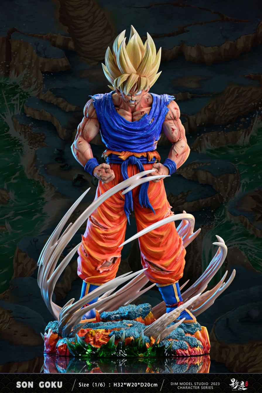 Statues/Figures DIM MODEL STUDIO Dragon Ball | Dim Model Studio Dragon Ball Z: Character Series, Indignation Form G