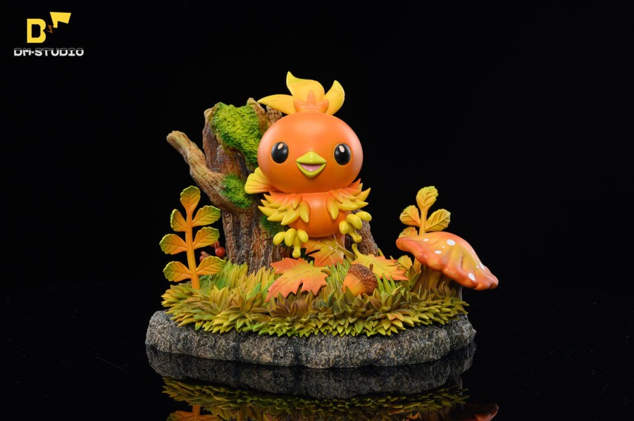 Statues/Figures DM STUDIO Pokemon | Dm Studio Pokemon: Hoenn Starter Pokemon Combination Series 2. Torch