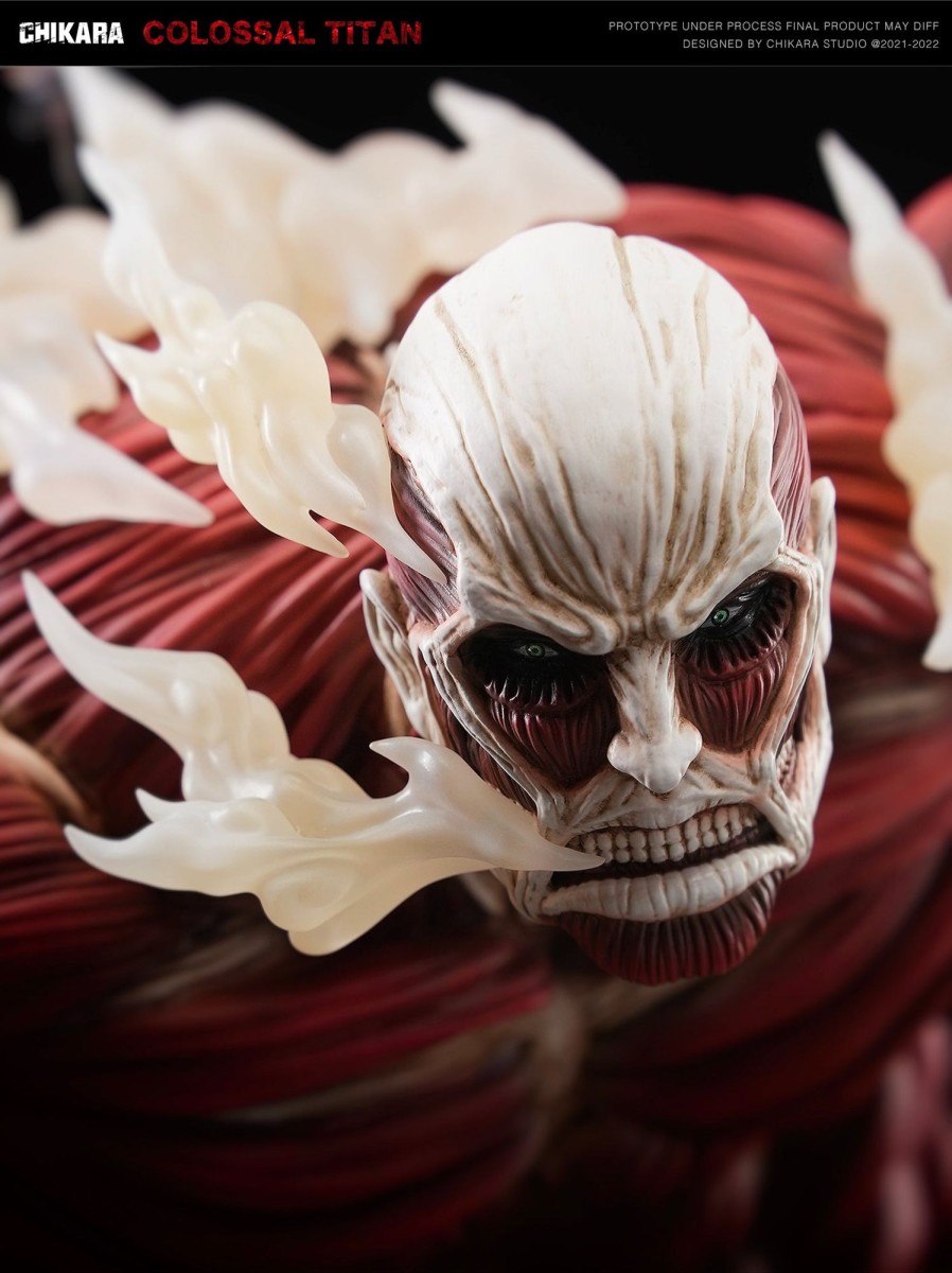 Statues/Figures CHIKARA STUDIO Attack On Titan | Chikara Studio Attack On Titan: Titan Series, Colossal Titan [In Sto