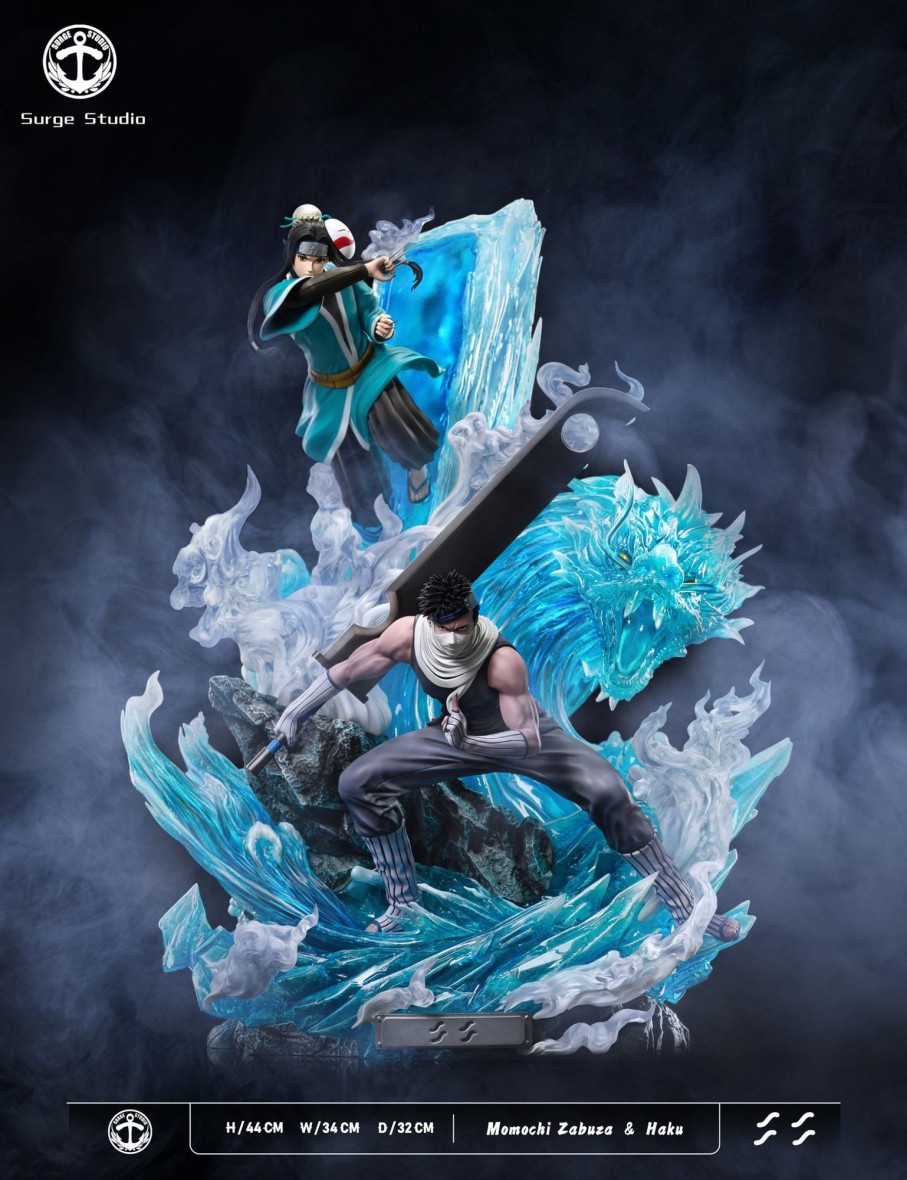 Statues/Figures SURGE STUDIO Naruto | Surge Studio Naruto: Zabuza And Haku [Pre-Order]