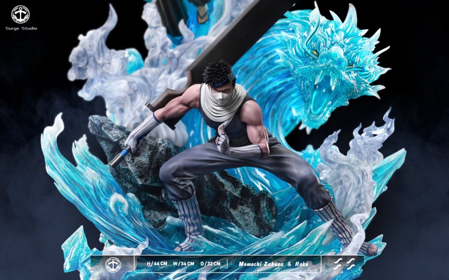 Statues/Figures SURGE STUDIO Naruto | Surge Studio Naruto: Zabuza And Haku [Pre-Order]