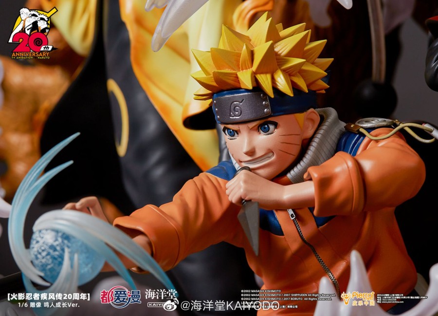 Statues/Figures DOUAIMAN x KAIYODO STUDIO Naruto | Douaiman X Kaiyodo Studio Naruto: The Life Of Naruto Uzumaki (Licens