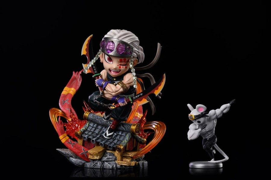 Statues/Figures IU STUDIO Demon Slayer | Iu Studio Demon Slayer: Sd Hashira Series - Sound Hashira Tengen Uzu