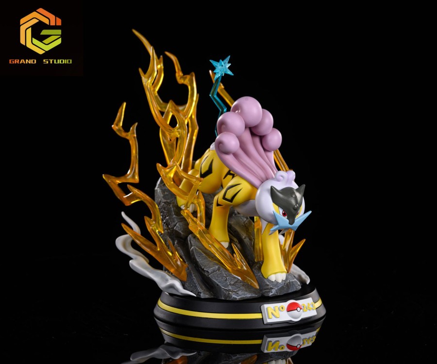 Statues/Figures GRAND x TPS STUDIO Pokemon | Grand X Tps Studio Pokemon: 3. Raikou [In Stock]