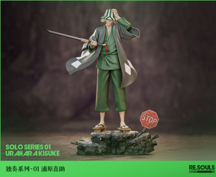 Statues/Figures RE.SOULS STUDIO Bleach | Re.Souls Studio Bleach: Solo Series 1. Urahara Kisuke [Pre-Order]