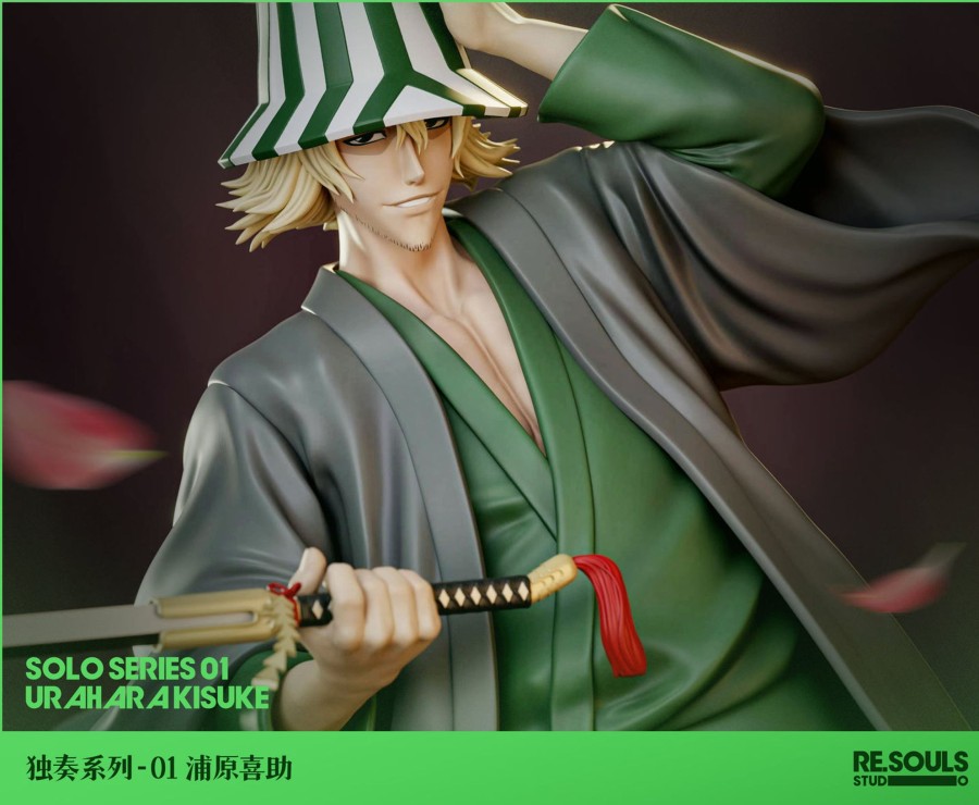 Statues/Figures RE.SOULS STUDIO Bleach | Re.Souls Studio Bleach: Solo Series 1. Urahara Kisuke [Pre-Order]