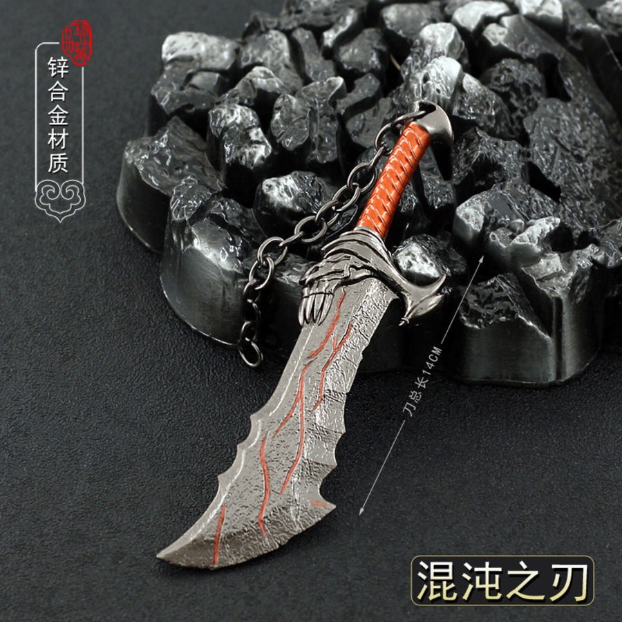 Keychains And Mini Replicas FF COLLECTIBLES | God Of War - Blade Of Chaos Keychain