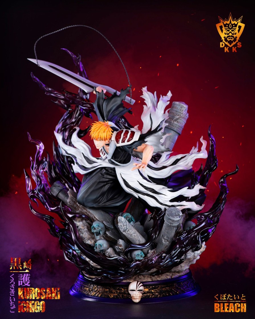 Statues/Figures DARK KING STUDIO Bleach | Dark King Studio Bleach: Thousand-Year Blood War Ichigo Kurosaki [So