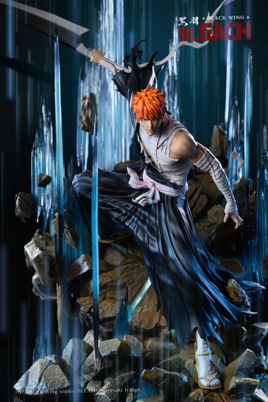 Statues/Figures BLACK WING STUDIO Bleach | Black Wing Studio Bleach: Rescue Arc Ichigo Kurosaki [Pre-Order]