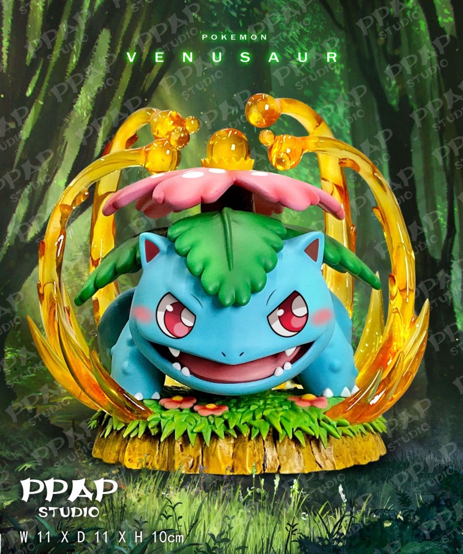 Statues/Figures PPAP STUDIO Pokemon | Ppap Studio Pokemon: Chubby Series, Venusaur [In Stock]