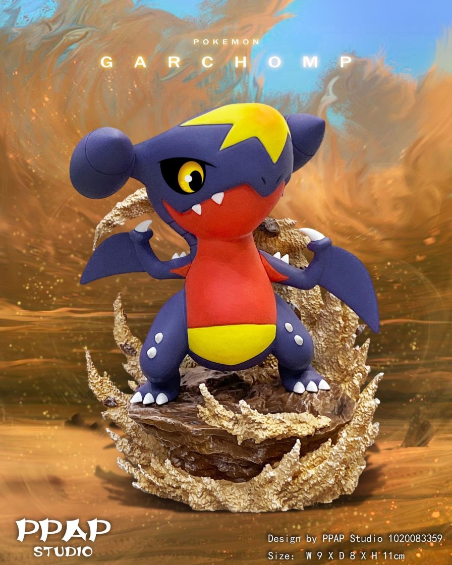 Statues/Figures PPAP STUDIO Pokemon | Ppap Studio Pokemon: Chubby Series, Garchomp [Sold Out]