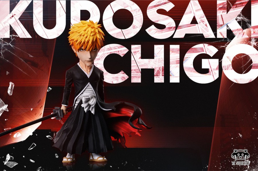 Statues/Figures YZ STUDIO Bleach | Yz Studio Bleach: Life Of Ichigo Kurosaki 3. Black Ichigo And 4. Whi