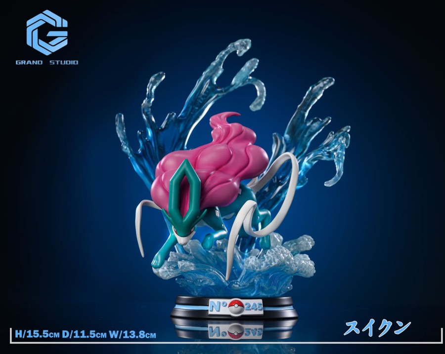 Statues/Figures GRAND x TPS STUDIO Pokemon | Grand X Tps Studio Pokemon: 1. Suicune [Sold Out]