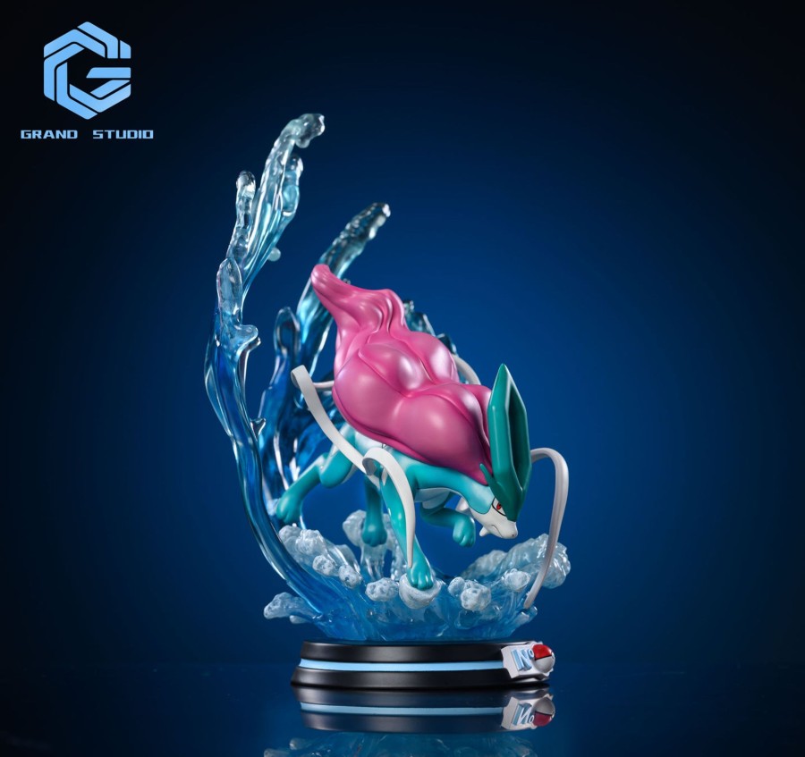 Statues/Figures GRAND x TPS STUDIO Pokemon | Grand X Tps Studio Pokemon: 1. Suicune [Sold Out]