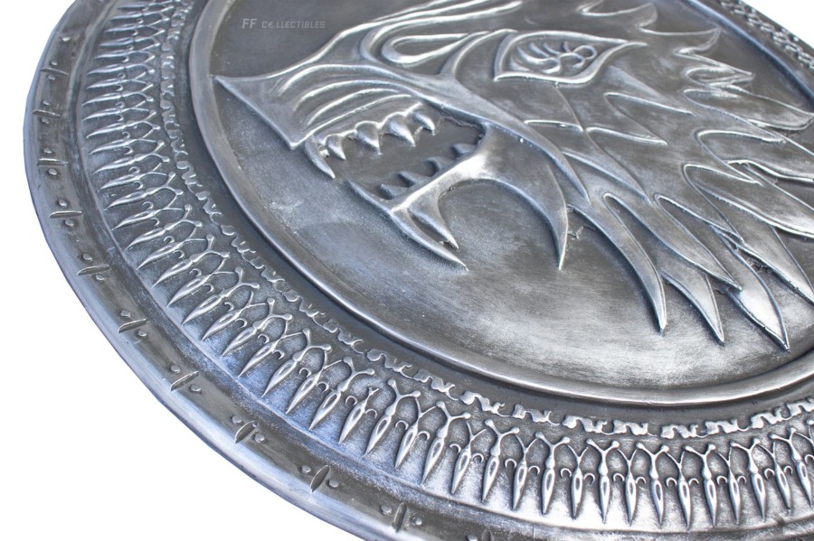 Tv Shows Swords FF COLLECTIBLES | Game Of Thrones - Stark Infantry Shield (Life Size Replica)